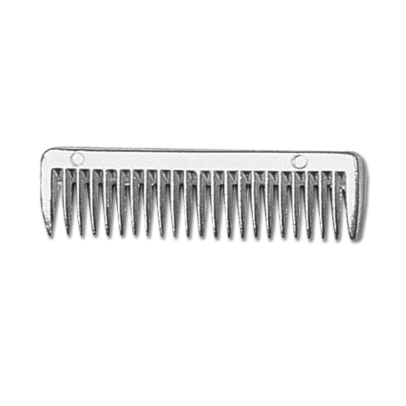 Peigne pour crinière en métal