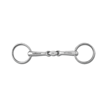 Filet de mors de bride, double brisure