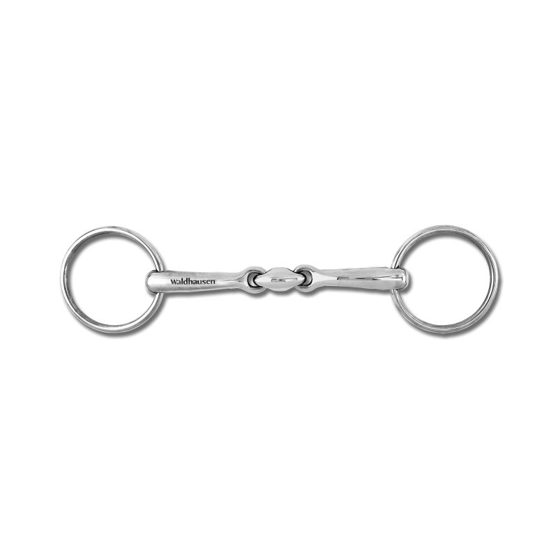 Filet de mors de bride, double brisure