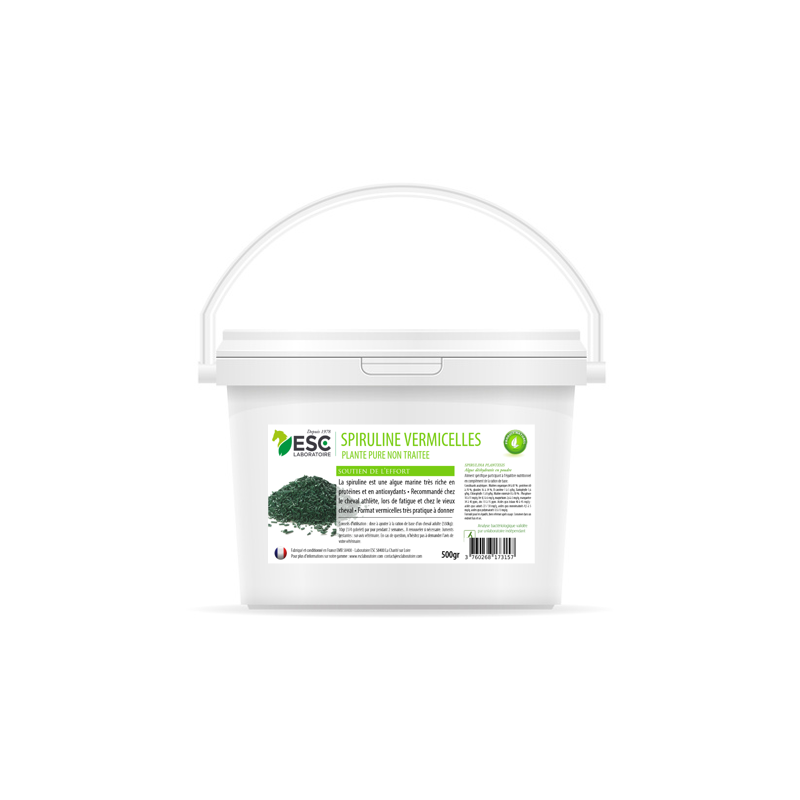 SPIRULINE VERMICELLES CHEVAL – Résistance à l’effort et apport de protéines