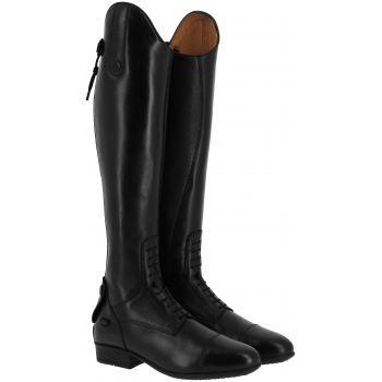Bottes cuir à lacets