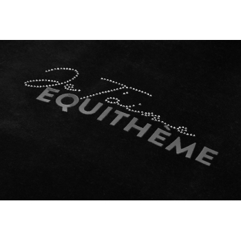 Gilet velours Je t'aime EQUITHÈME - Coline