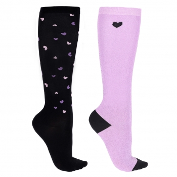 Chaussettes d'équitation Lize (lot de 2)