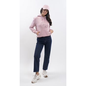 Samy Unisex Hoodie - Pivoine