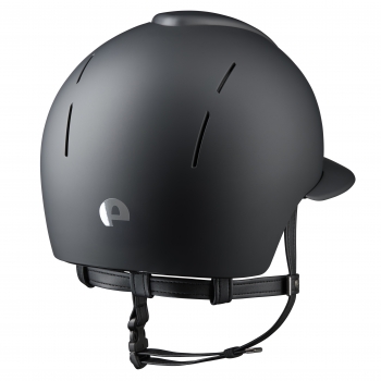 Casque d’équitation Smart Nova / Textile Noir / Visière Polo