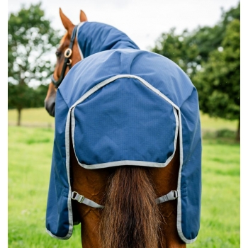 AMIGO RIPSTOP 900D PLUS TURNOUT 100G NAVY/TITANIUM GREY