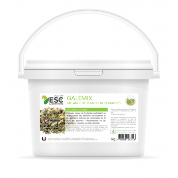 GALEMIX – Irritations cutanées cheval – Mélange de plantes