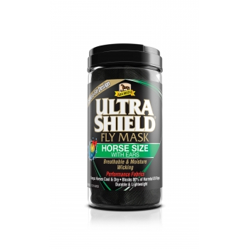 Masque anti-insectes - UltraShield Flymask, avec oreilles