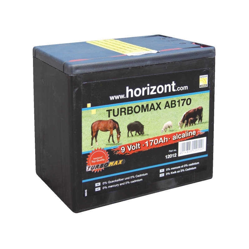 Pile HORIZONT - Turbomax AB170 9 V - 170 AH
