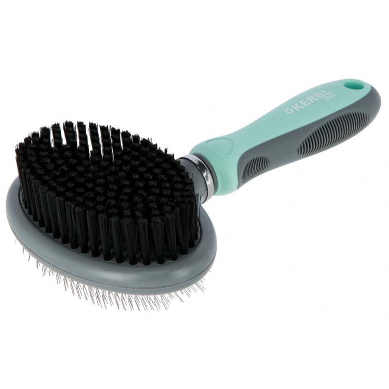 Brosse double flexible
