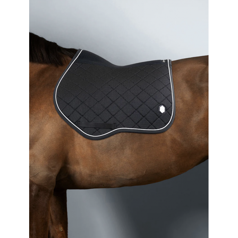 Dynamix Tapis de selle Mesh velours 3D