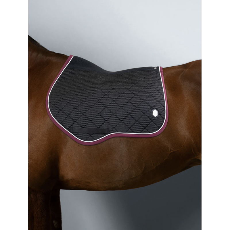 Dynamix Tapis de selle Mesh velours 3D