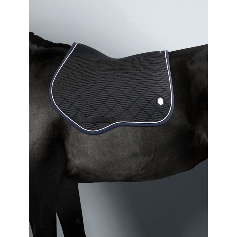 Dynamix Tapis de selle Mesh velours 3D