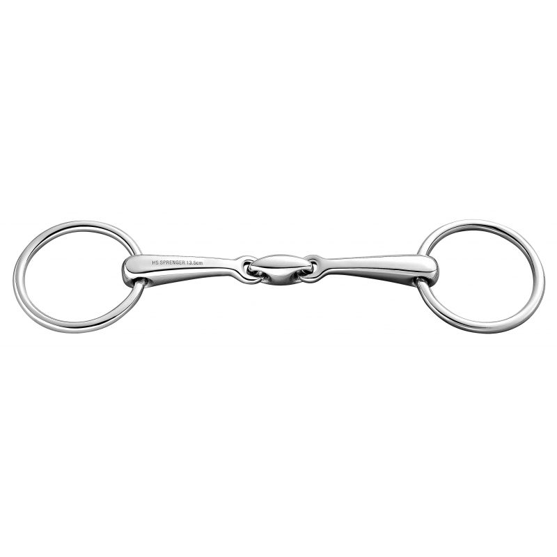 Mors 2 anneaux de bride SPRENGER double brisure