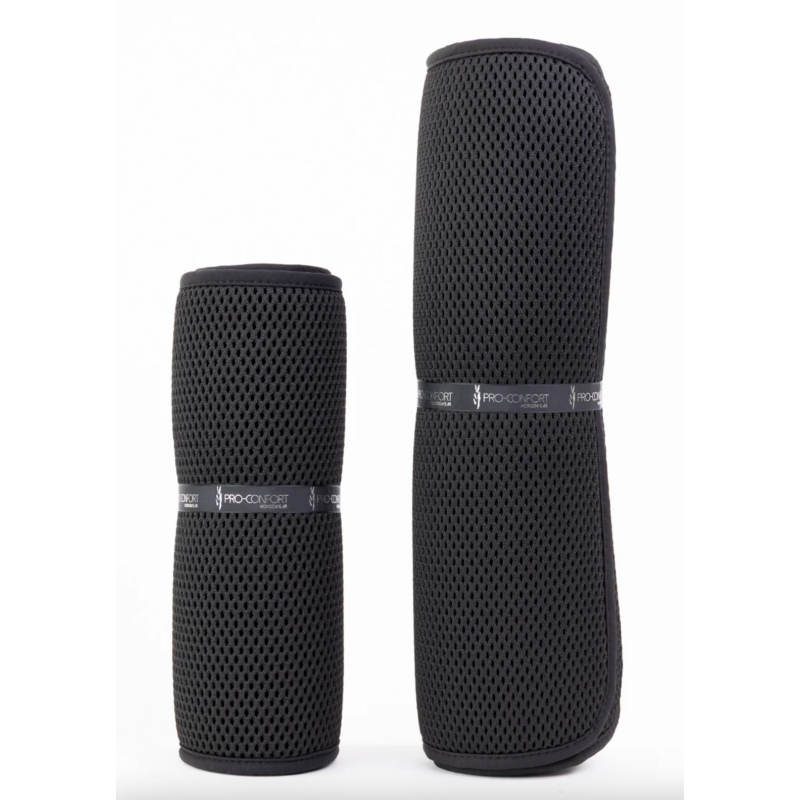 Pilmi Set de 4 sous bandages 3D mesh velours