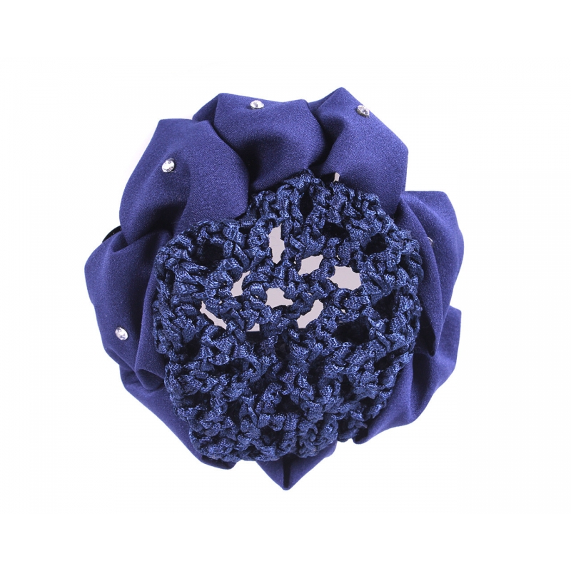 Cheveux Chignon Flower Color