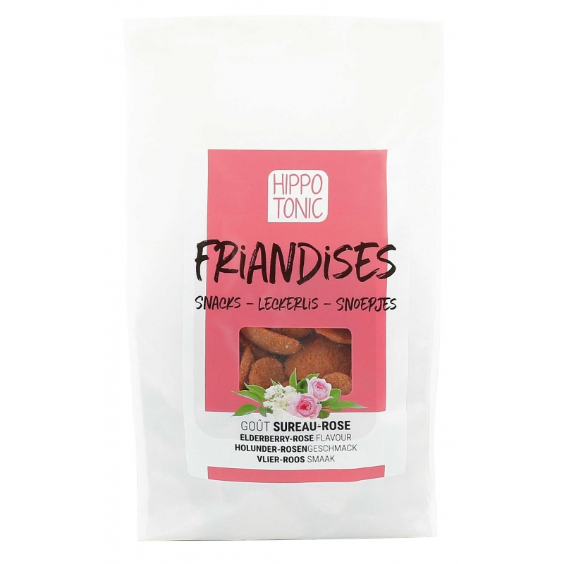 Friandises HIPPOTONIC, goût sureau-rose