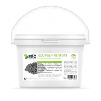 EQUIPULM RENFORT – Irritation des bronches cheval – Complément enrichi à base de plantes et propolis