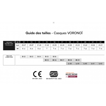 Casque Voronoï Carbon Matt