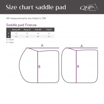 Tapis de selle Firenze Dressage