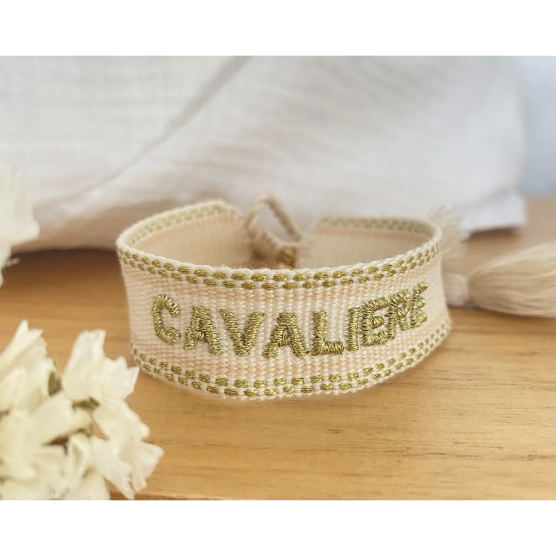 BRACELET TISSU CAVALIERE