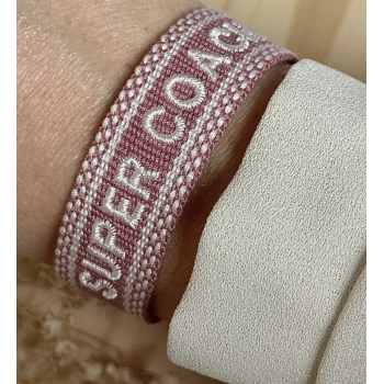 BRACELET TISSU SUPER COACH