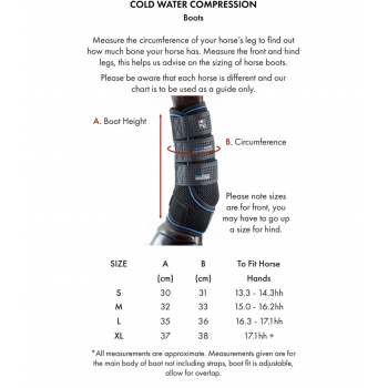 PE cold water compression boots