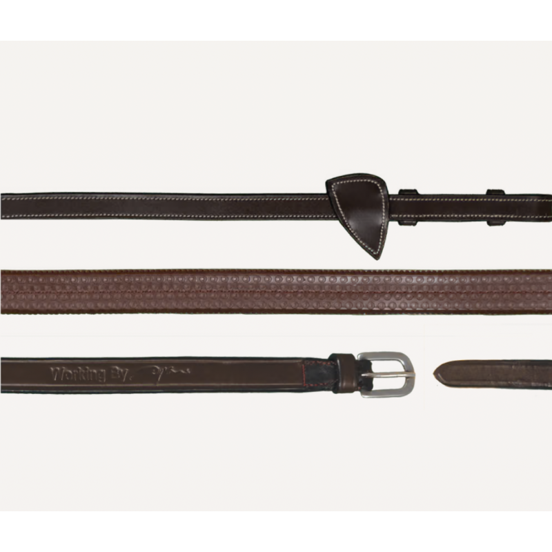 Rênes Caoutchouc 5/8"
