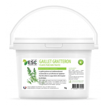 GAILLET-GRATTERON – Drainage lymphatique et démangeaisons cheval – Plante pure