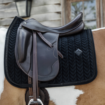TAPIS DE SELLE VELVET PEARLS DRESSAGE