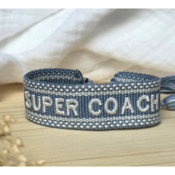 BRACELET TISSU SUPER COACH