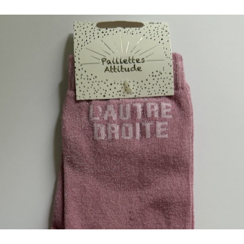 Chaussette pailletée équitation 36-41 L’AUTRE DROITE