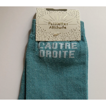 Chaussette pailletée équitation 36-41 L’AUTRE DROITE