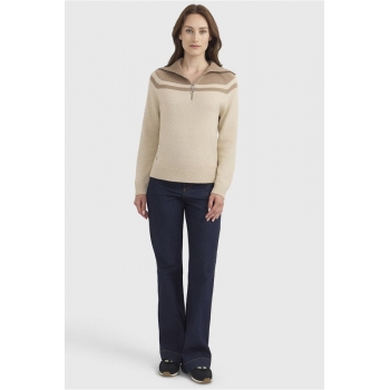CLAIRA PULL COL MONTANT