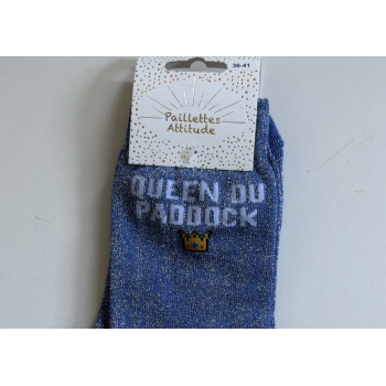 Chaussette pailletée équitation 36-41 QUEEN DU PADDOCK