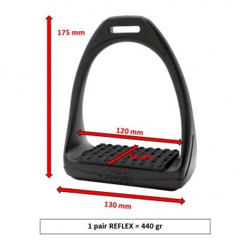 Étriers COMPOSITI - Reflex Réflectifs