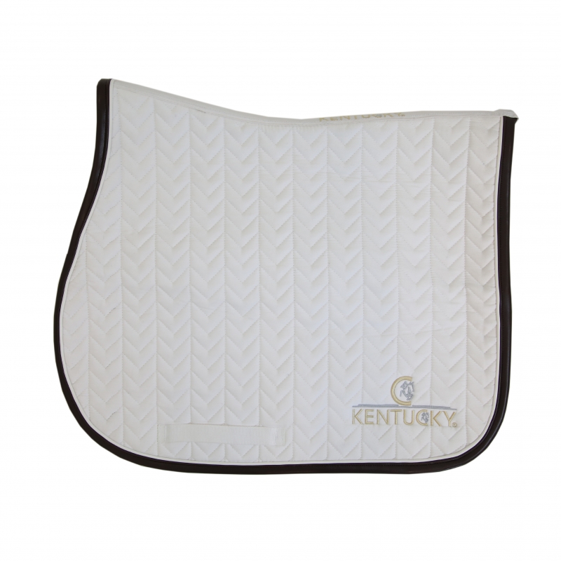 TAPIS DE SELLE LEATHER FISHBONE Myhorsely %description_short|limit|%