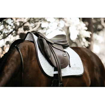 TAPIS DE SELLE LEATHER FISHBONE Myhorsely %description_short|limit|%