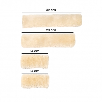 SET DE FOURREAUX POUR LICOL Myhorsely I L'équipement des chevaux et du cavalier. Magasin en ligne d'équitation dédié au cavalier