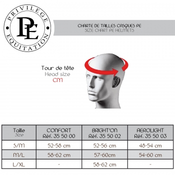 Casque PE BRIGHTON Myhorsely I L'équipement des chevaux et du cavalier. Magasin en ligne d'équitation dédié au cavalier