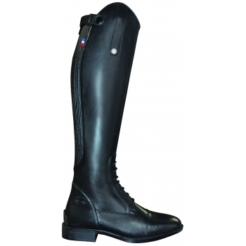 Bottes NOVARA Noir Myhorsely I Botte équitation cuir noir Novara