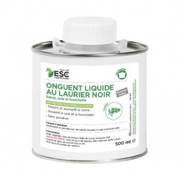 Onguent noir au laurier liquide pinceau inclus – Entretien facile du sabot Myhorsely %description_short|limit|%