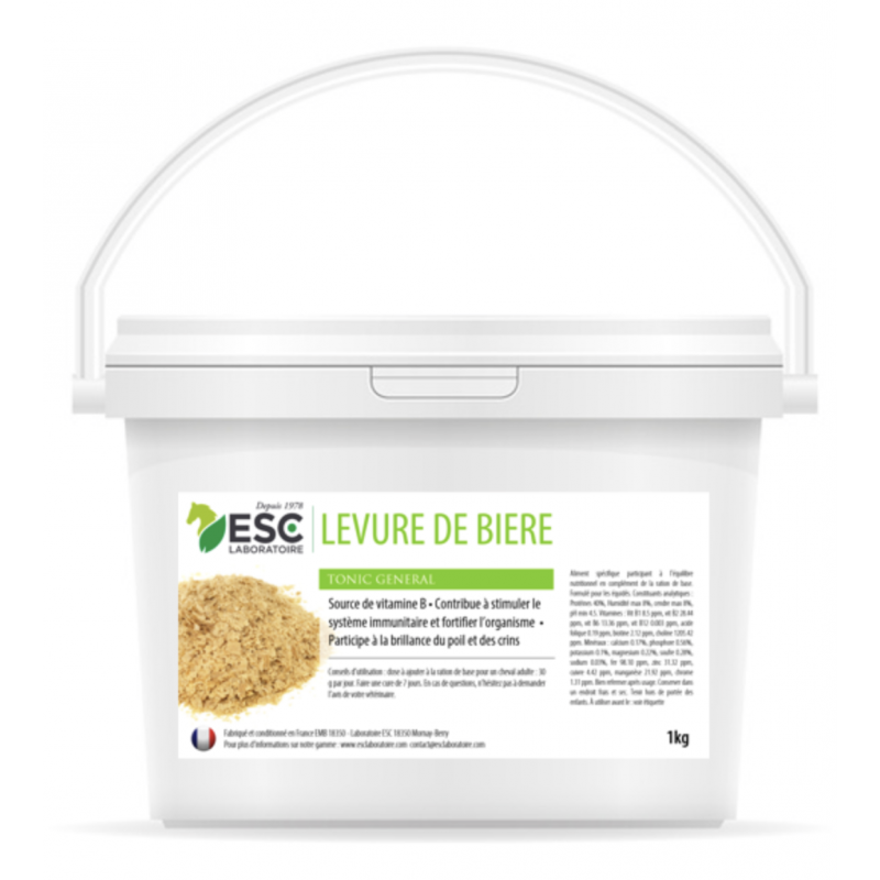 Levure de bière – Flore intestinale cheval – Complément source de vitamine B Myhorsely %description_short|limit|%