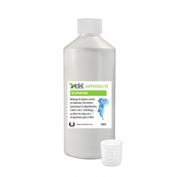 Hippotrolyte – Réhydratation cheval – Complément liquide source d’electrolytes