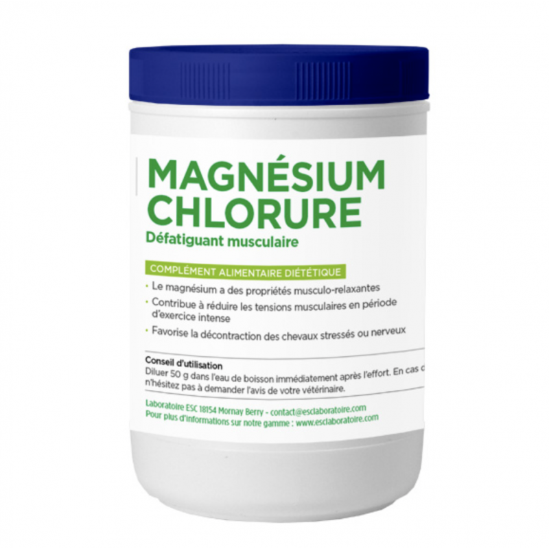 Magnesium Chlorure – Récupération musculaire cheval et gestion du stress Myhorsely %description_short|limit|% Magnesium Chlorure – Récupération musculaire cheval et gestion du stress Myhorsely %description_short|limit|%