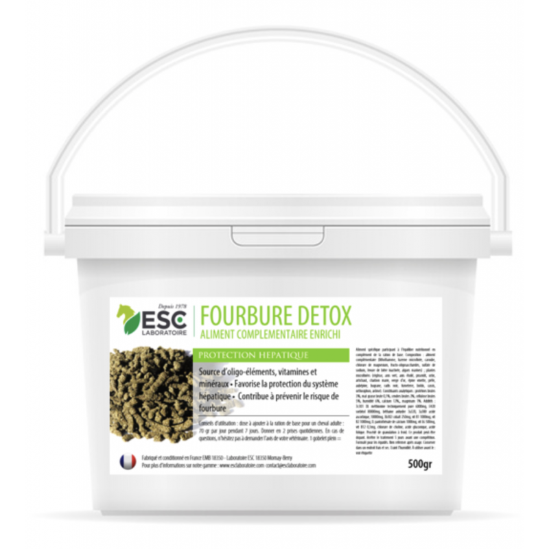 Fourbure Detox – Complément enrichi à base de plantes draînantes – Fourbure cheval Myhorsely %description_short|limit|%