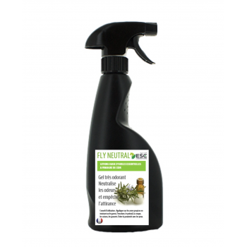 Fly neutral spray – Lotion insectes cheval – À base d’huiles essentielles