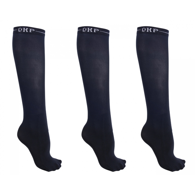 Chaussettes d'équitation Color (lot de 3) Myhorsely %description_short|limit|%