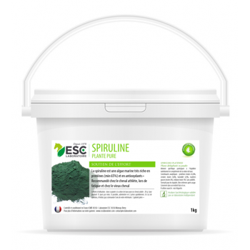 spiruline- soutient de l'effort et de l'organisme cheval- plante pur 1kg Myhorsely %description_short|limit|%