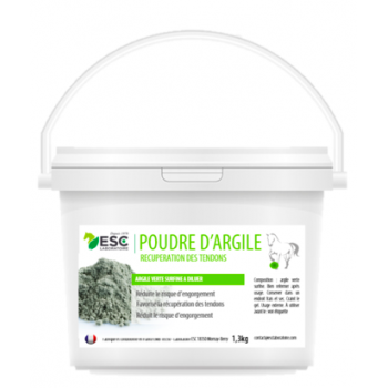 poudre d'argile argile enrichie en nutriments à reconstituer